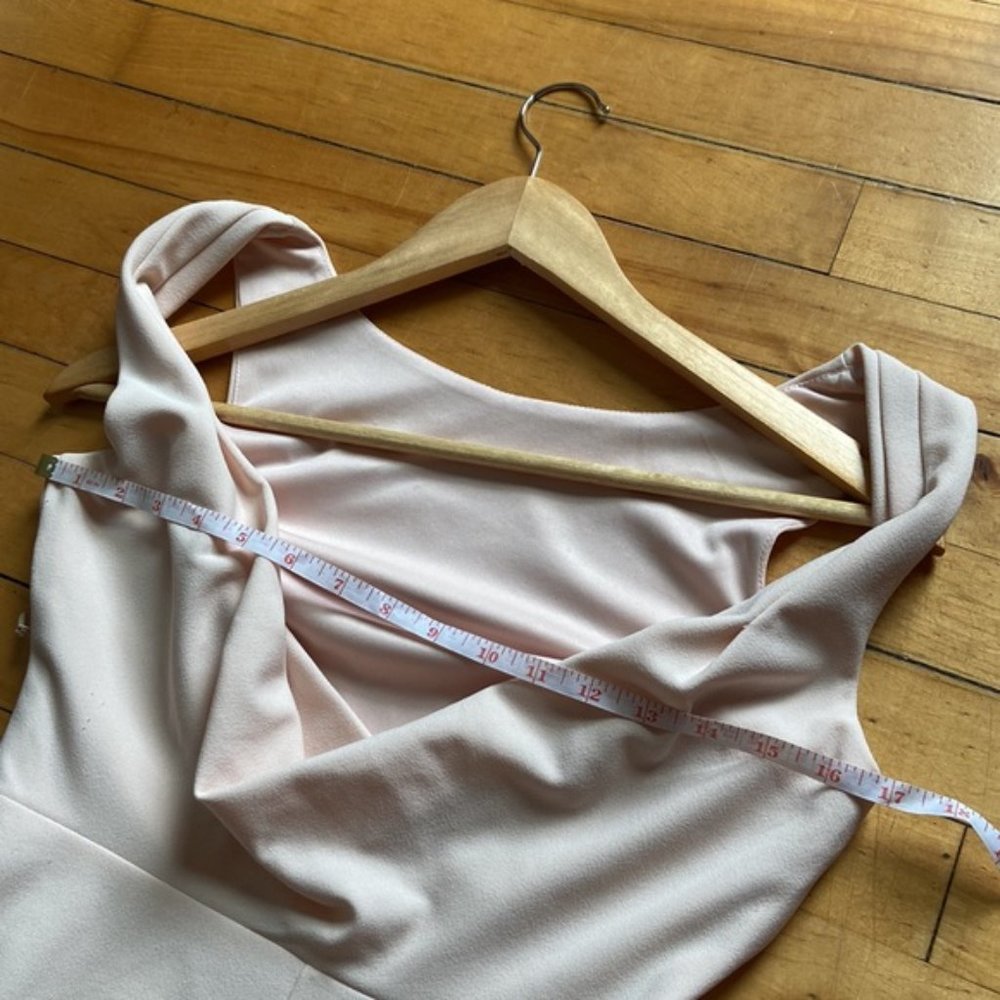 Lulus maxi scoop back form fitted dusty pink dress - Picture 11 of 11